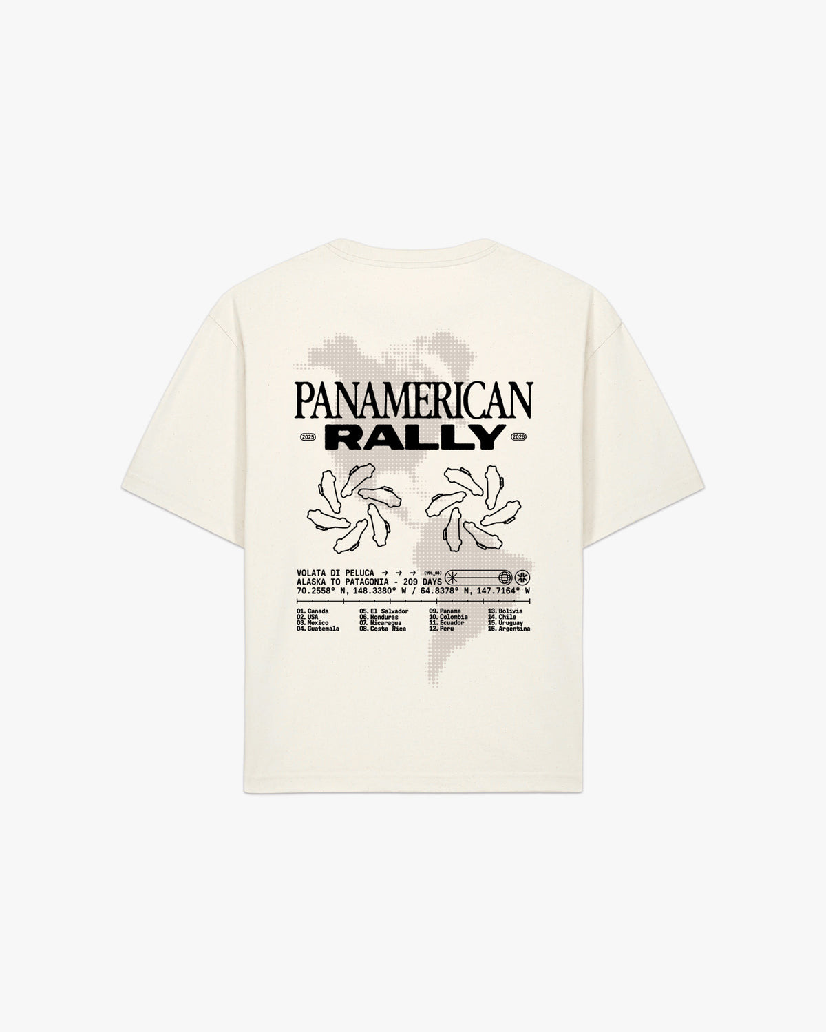 Camiseta 'Panamerican Rally 1998'